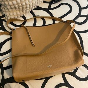 Botkier Tan Leather Shoulder Bag Sleek Design